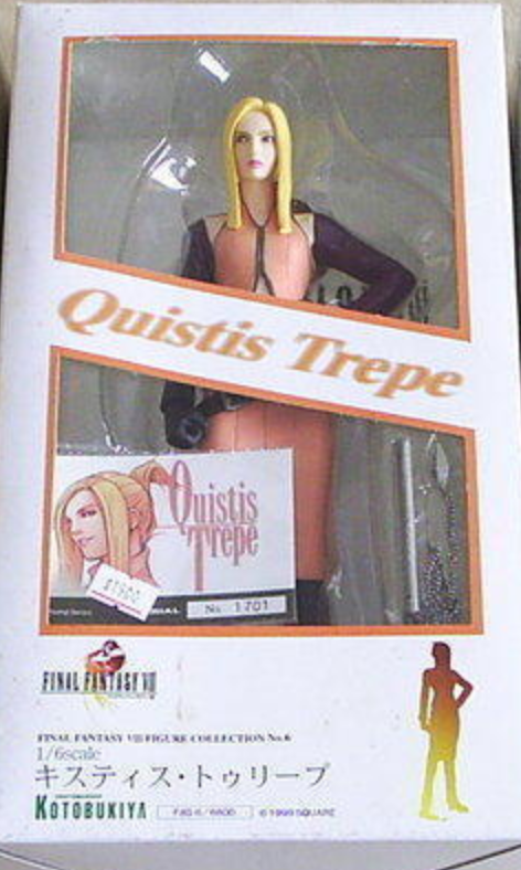 Kotobukiya Artfx 1/6 Final Fantasy VIII 8 Quistis Trepe Pvc Collection Figure