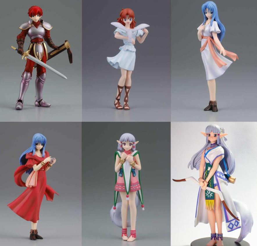 Atelier Sai Falcom Ys Figure Collection 6+4+6 16 Trading Figure Set