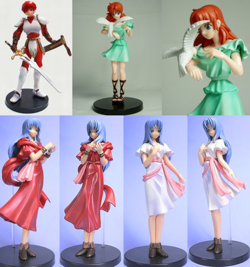 Atelier Sai Falcom Ys Figure Collection 4 2P ver Trading Figure Set