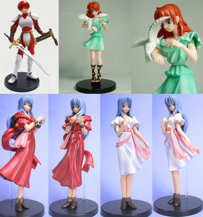 Atelier Sai Falcom Ys Figure Collection 6+4+6 16 Trading Figure Set