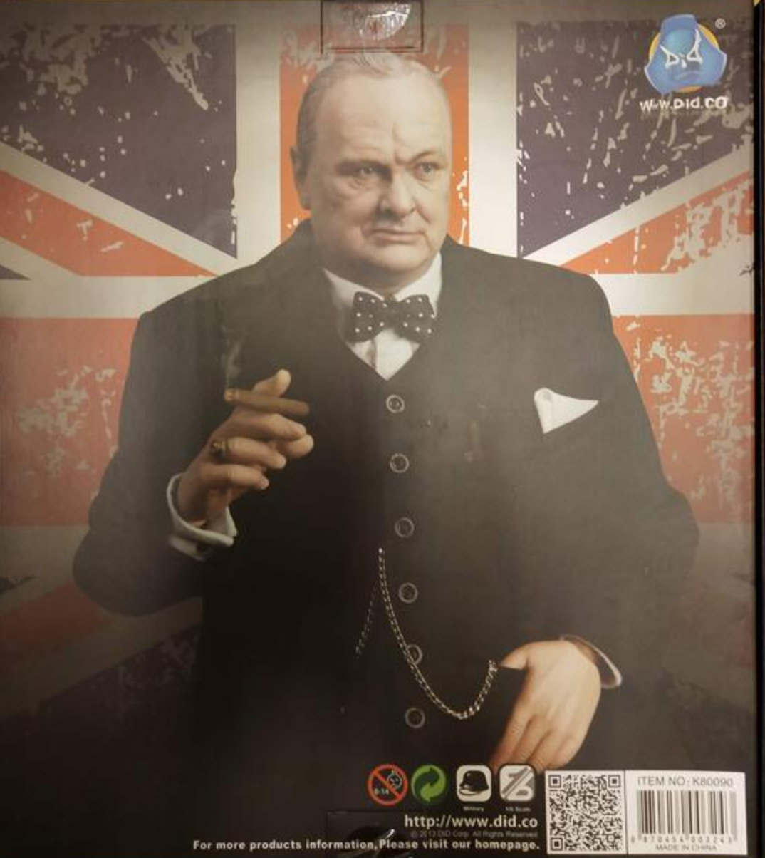 DID 1/6 12" Winston Churchill Prime Minister of the United Kingdom Action Figure