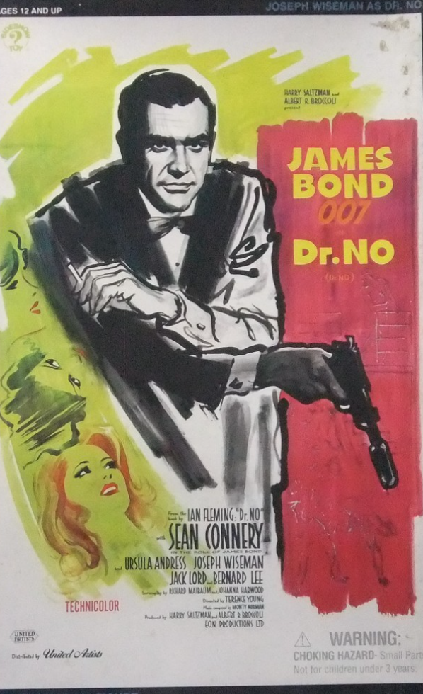 Sideshow 1/6 12" James Bond 007 Dr No Ian Fleming Action Figure