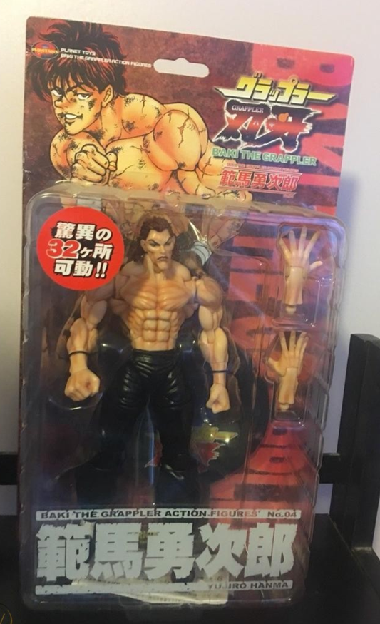 Planet Toys Baki the Grappler Yujiro Hanma Action Figure