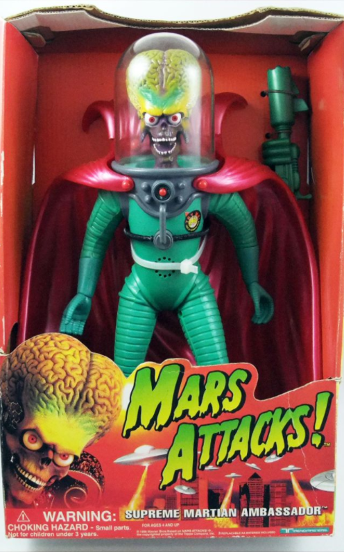 Trendmasters Mars Attacks Supreme Martian Ambassador 11" Action Figure