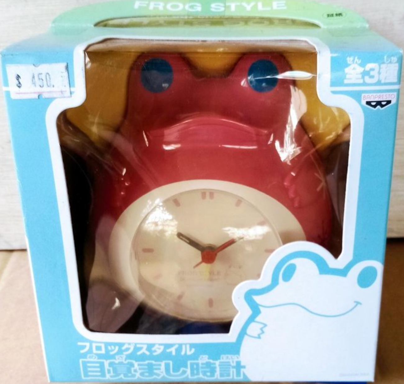 Banpresto Frog Style Clock Pink ver Figure