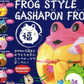 Bandai Frog Style Gashapon Daikokuten Frog 5 Collection Figure Set