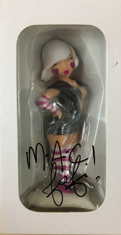 Medicom Toy 2008 MAC Fafi Dolls Girls Ermine 3.75" Vinyl Figure