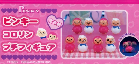 Sega Monkey Pinky Gashapon 8 Tumbler Collection Figure Set