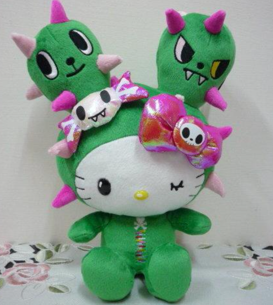 Simone Legno Tokidoki x Hello Kitty Cactus Plush Doll 10" Figure