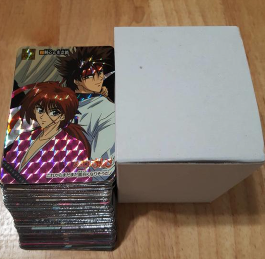 Bandai 1996 Samurai X Rurouni Kenshin Carddass Vol 1 Sealed Box 200 Trading Collection Card