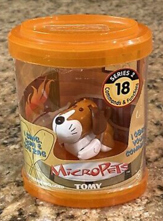 Tomy Micropets My Little Pet Electronic Interactive Toy Dog Ralphy Tra ...