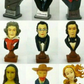 F-toys 2004 Historical Celebrities 9+1 Secret Trading Figure Set