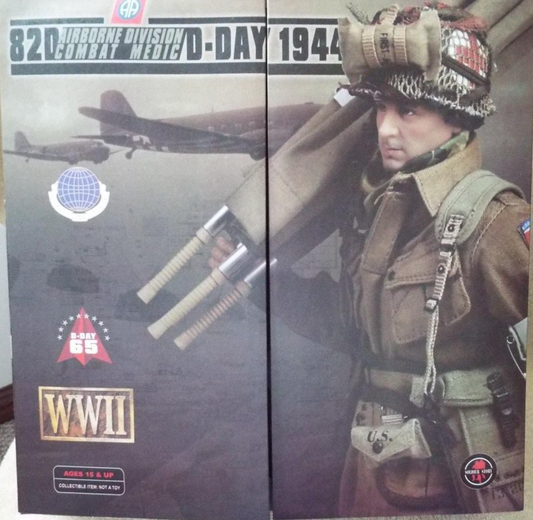 Soldier Story 1/6 12" SS026 WWII 82nd Airborne Combat Medic D-Day 1944 Action Figure