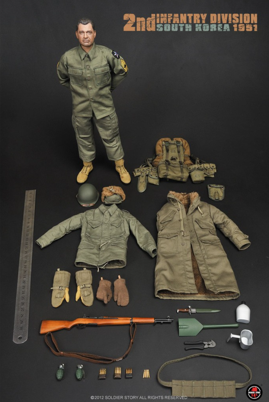 Soldier Story 1/6 12" SS069 2nd Infantry Division South Korea 1951 Action Figure