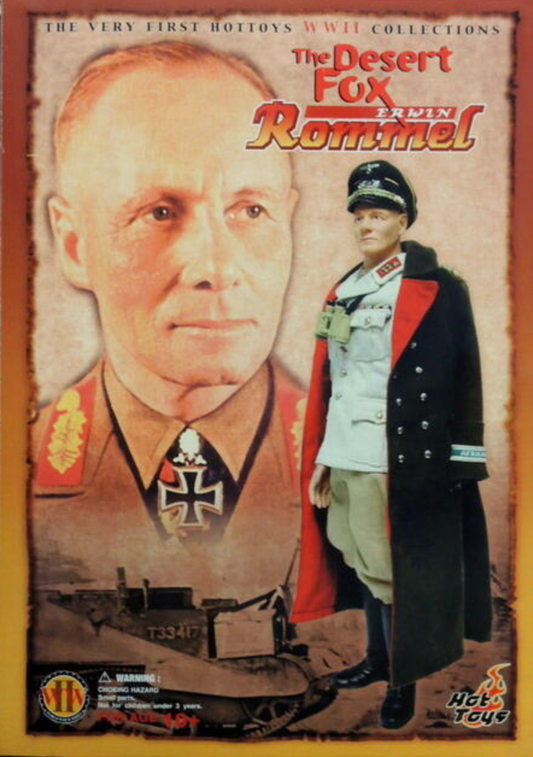 Hot Toys 1/6 12" WWII The Desert Fox Erwin Rommel Action Figure