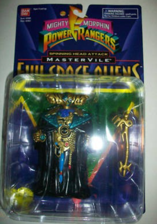 Bandai Mighty Morphin Power Rangers Evil Space Aliens Master Vile Action Figure