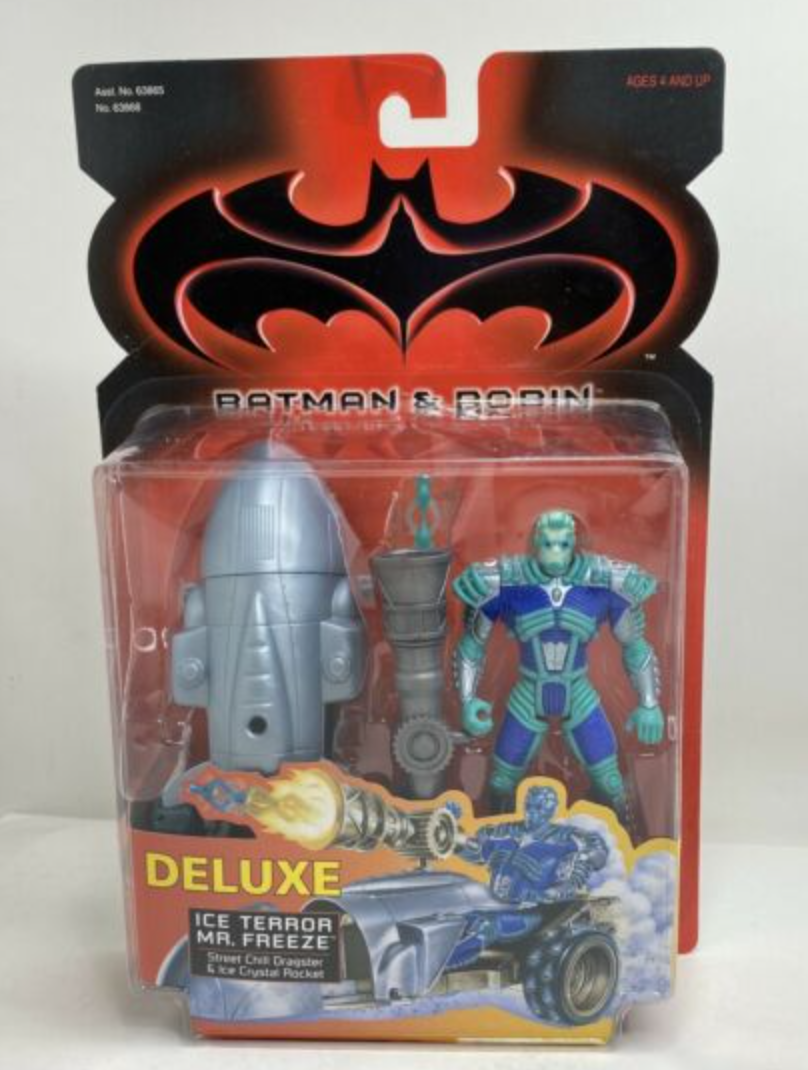 Kenner Batman & Robin the Movie Deluxe Ice Terror Mr. Freeze Action Figure