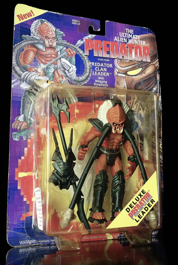 Kenner 1994 Predator Deluxe Clean Leader Action Figure