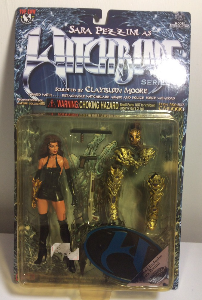 Top Cow Moore Action Collectibles Witchblade Series II Sara Pezzini Action Figure