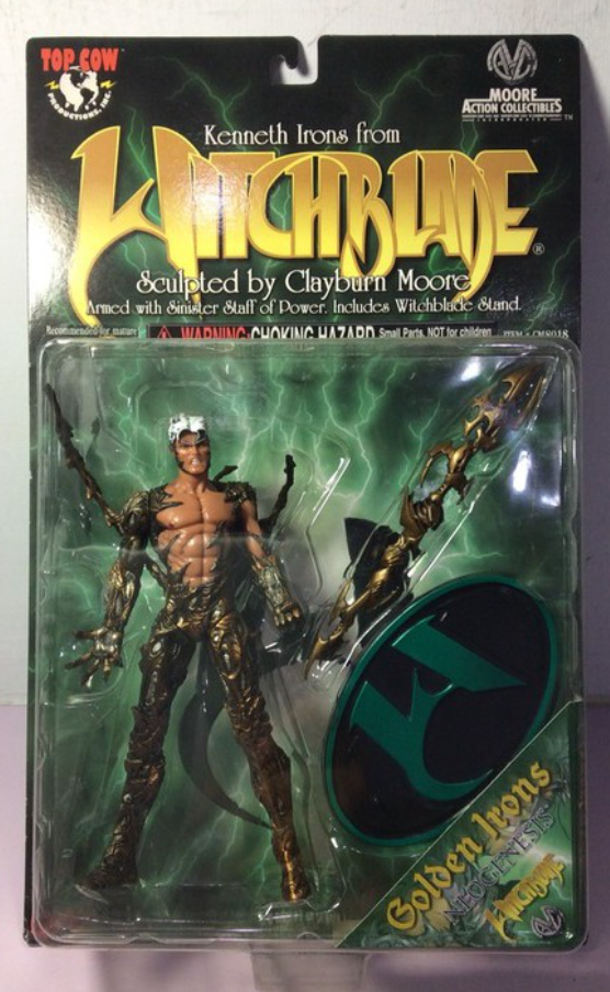 Top Cow Moore Action Collectibles Witchblade Kenneth Irons Action Figure