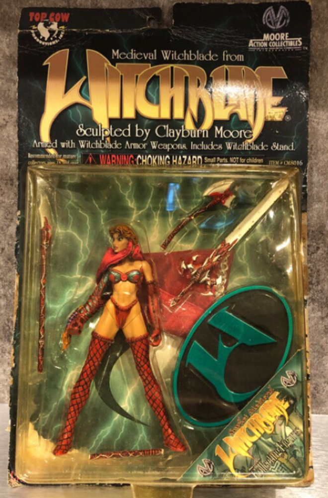 Top Cow Moore Action Collectibles Witchblade Medieval Scarlet Action Figure