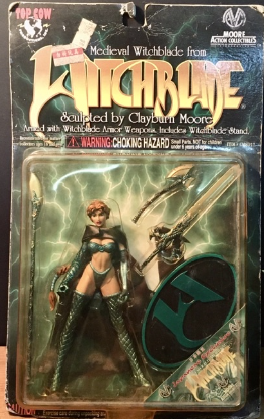 Top Cow Moore Action Collectibles Witchblade Emerald Medieval Japanese Exclusive Action Figure