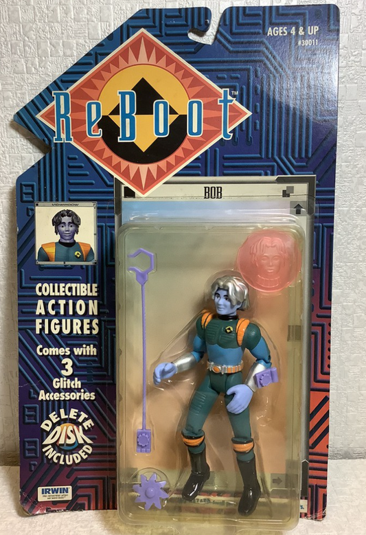Irwin toys 1995 Reboot Collectible Bob Action Figure