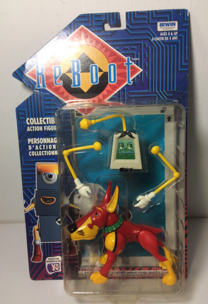 Irwin toys 1995 Reboot Collectible Frisket Action Figure