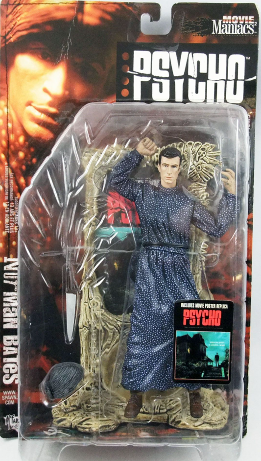 McFarlane Toys 1999 Movie Maniacs Psycho Norman Bates 6" Action Figure