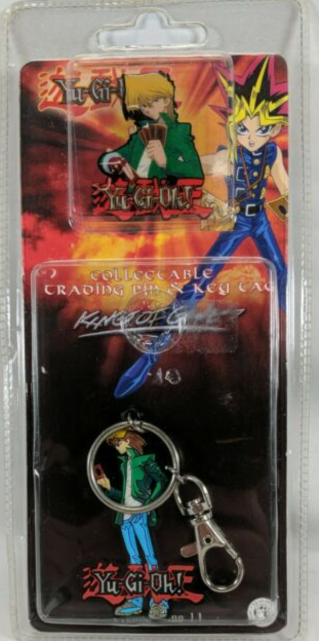 2002 Yu Gi Oh Collectable Trading Pin & Key Chain Figure Type A