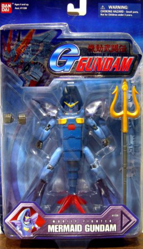 Bandai Mobile Suit in Action MSIA Mobile Fighter G Gundam Mermaid Gundam Figure