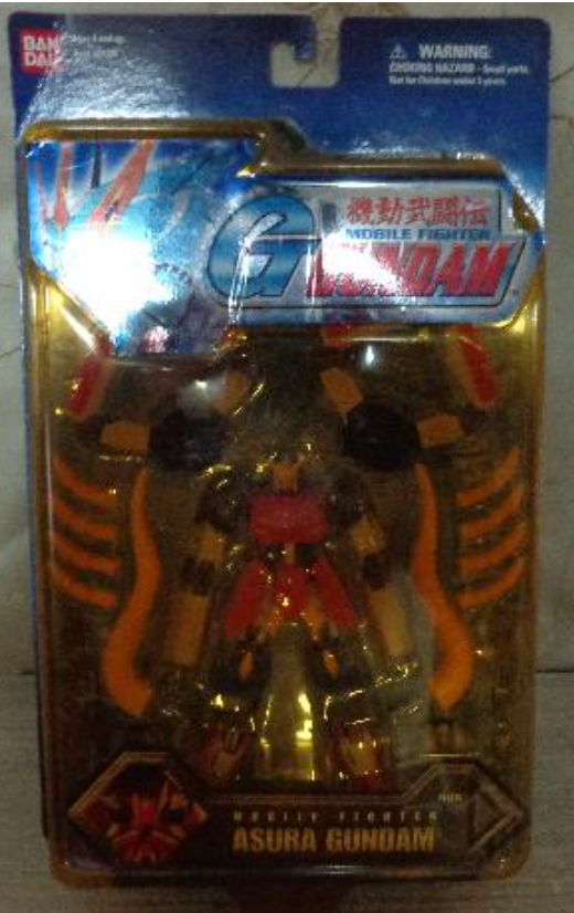 Bandai Mobile Suit in Action MSIA Mobile Fighter G Gundam Asura Gundam Figure