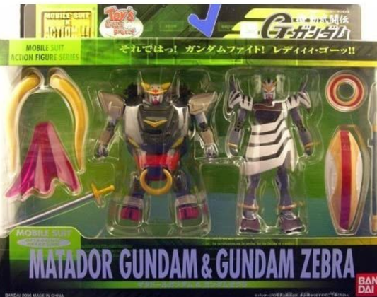 Bandai Mobile Suit in Action MSIA MIA Matador Gundam & Gundam Zebra Figure