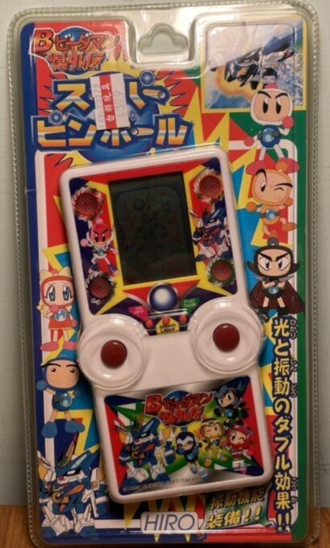 Takara Hrio Hudson Bomberman Lcd Handheld Game