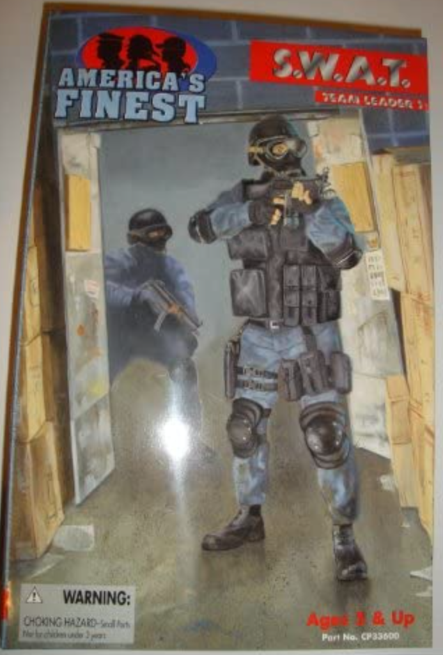 21st Century Toys 12" 1/6 Ultimate Soldier America's Finest S.W.A.T Team Leader Action Figure