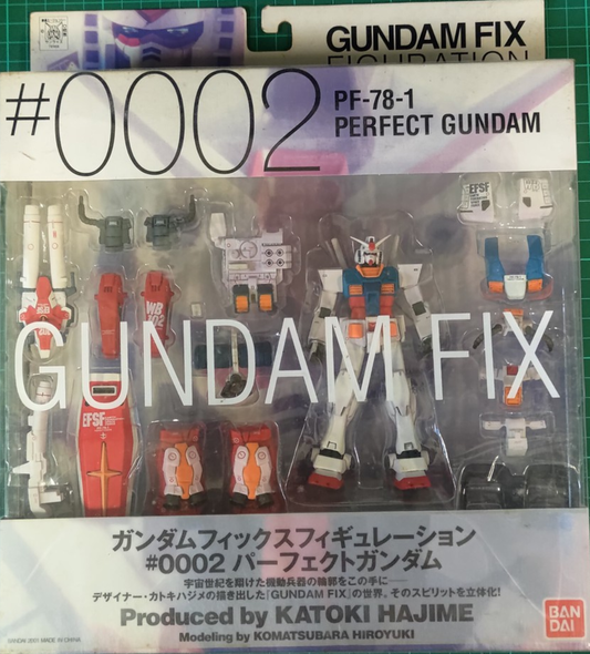 Bandai Gundam Fix Figuration GFF #0002 PF-78-1 Perfect Gundam Action Figure