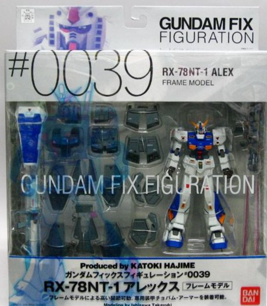 Bandai Gundam Fix Figuration GFF #0039 RA-78NT-1 Alex Frame Model Action Figure