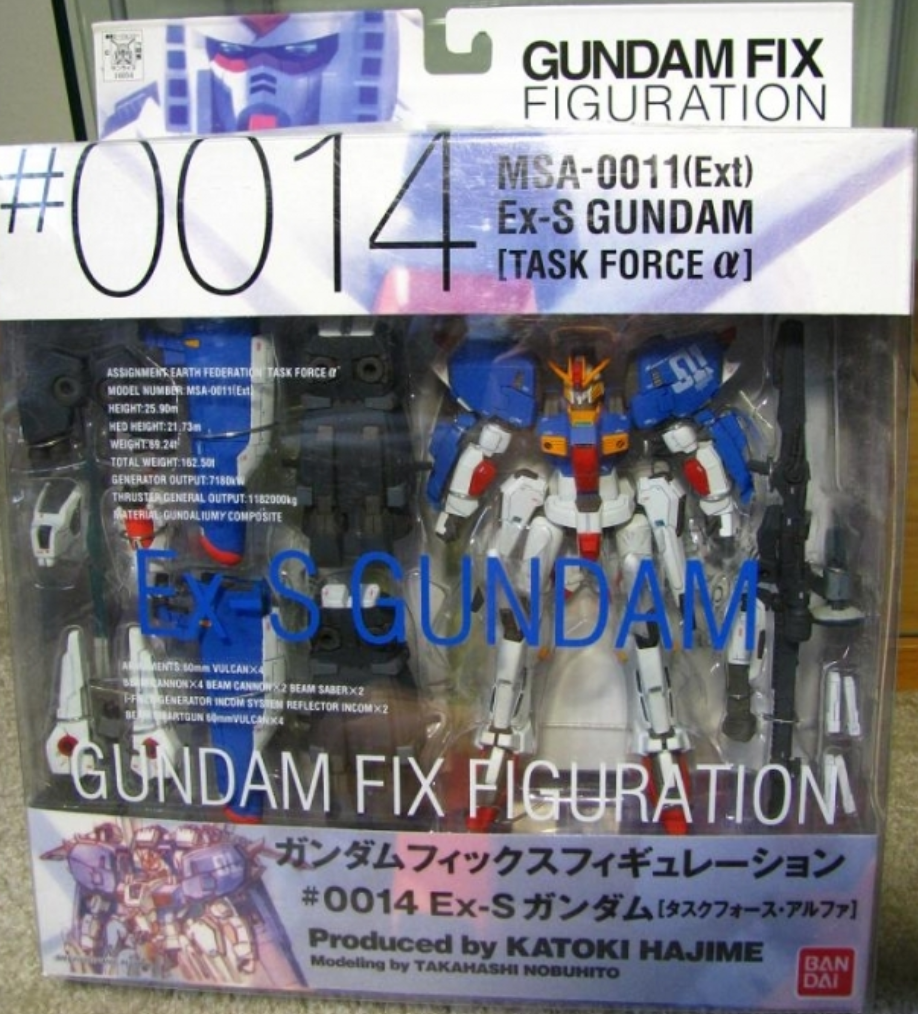 Bandai Gundam Fix Figuration GFF #0014 MSA-0011 Ext EX-S Gundam Task Force a Action Figure