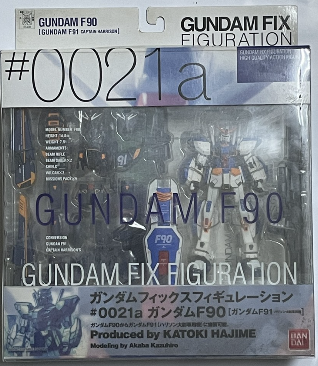 Bandai Gundam Fix Figuration GFF #0021a Gundam F90 F91 Captain Harrison Action Figure