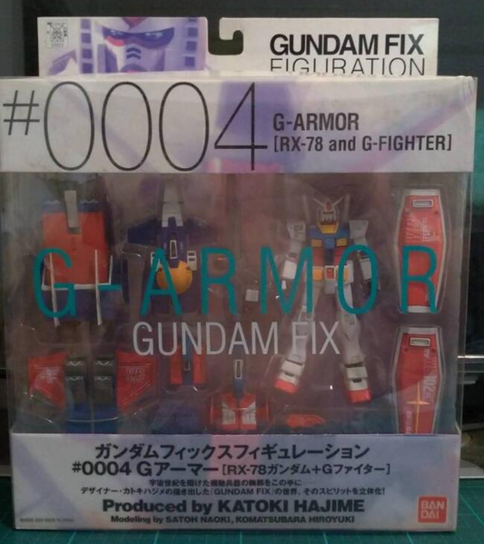 Bandai Gundam Fix Figuration GFF #0004 G-Armor RX-78 and G-Fighter Action Figure