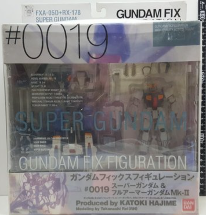 Bandai Gundam Fix Figuration GFF #0019 FXA-05D RX-178 Super Gundam Action Figure