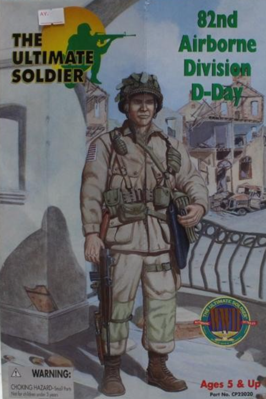 21st Century Toys 1/6 12" Ultimate Soldier 82nd AIrborne Division D-day Action Figure