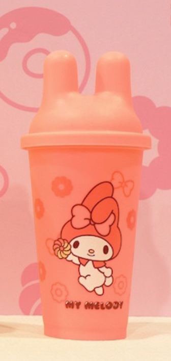 Sanrio Mister Donut Taiwan Limited Donut Party 16oz Plastic Cup My Melody ver