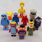 Medicom Toy Kubrick 100% Sesame Street Series 1+2 12 Action Figure Set