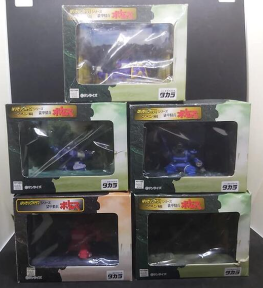 Takara Armored Trooper Votoms 5 Diorama Trading Figure Set