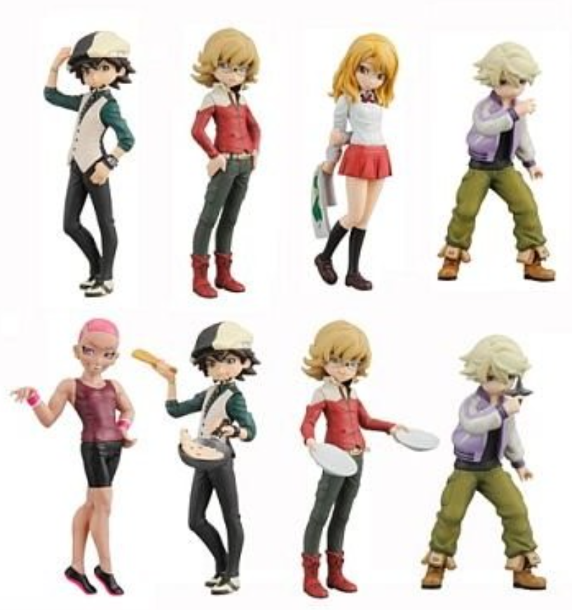 Bandai Half Age Characters Tiger & Bunny Vol 1 5+3 8 Trading Figure Set