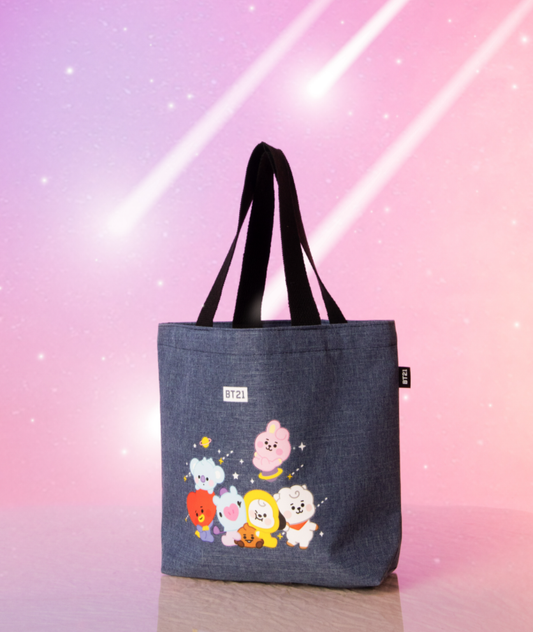 BTS BT21 Taiwan Cosmed Limited Tote Bag