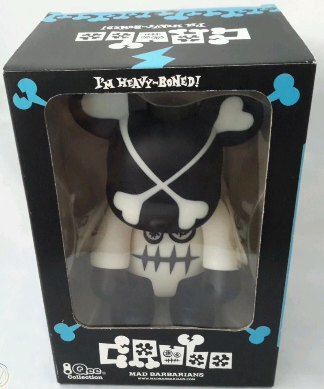 Toy2R Qee Mad Barbarians Crobo Kun GID ver 8" Vinyl Figure