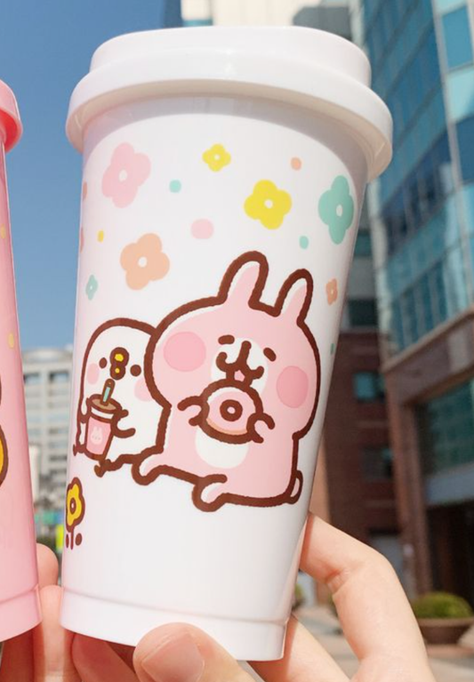 Mister Donut Taiwan Limited Kanahei's Small Animals Plastic Cup Type B