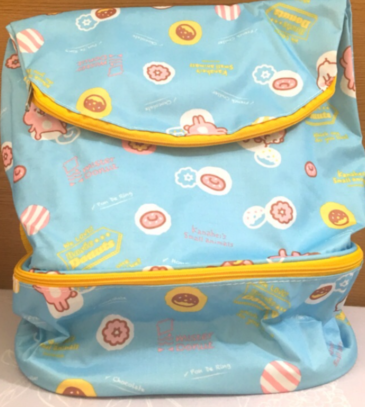 Mister Donut Taiwan Limited Kanahei's Small Animals 14" Backpack Bag Blue ver